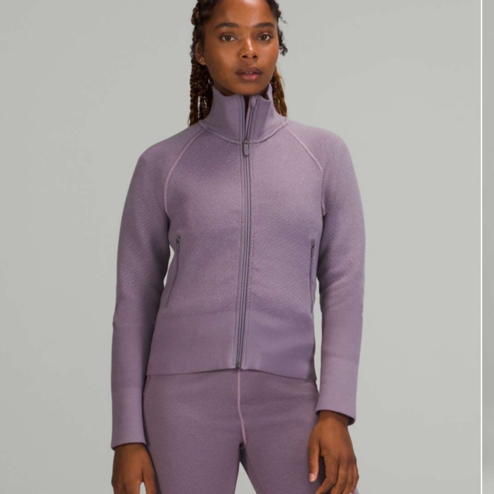 NWT End State Full Zip Dusky Lavender